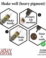 The Army Painter - Warpaints: Dark Stone (tmavý kameň)